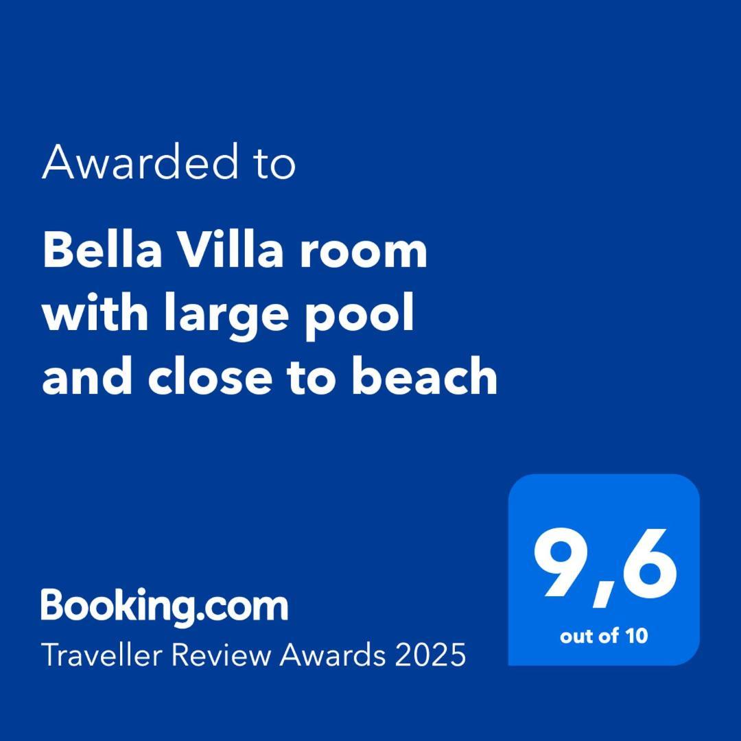 Bella Villa Room With Large Pool And Close To Beach ลาส กาเลราส ภายนอก รูปภาพ